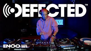 Afro House Music Mix  Enoo Napa  Live from Defected HQ [upl. by Aicnorev]