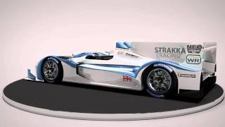 Strakka Racing P1 Honda Performance Development HPD ARX03a Render [upl. by Areemas]