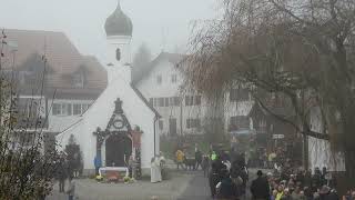 Leonhardiritt Wengen 2024  Dießen am Ammersee  Pferdesegnung an der Kapelle [upl. by Nnaeoj]