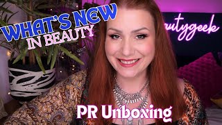 WHATS NEW IN BEAUTY  PR UNBOXING FOR OCTOBER  PR Unboxing [upl. by Charisse896]