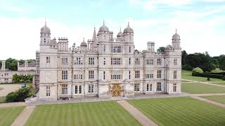 🌍Burghley House Gardens amp Deer Park in Stamford Lincolnshire  Mavic FPV amp Cinematic [upl. by Hassadah]