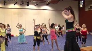 Wahda Kebira Workshop with Elina  Greece 2013 [upl. by Frazier]