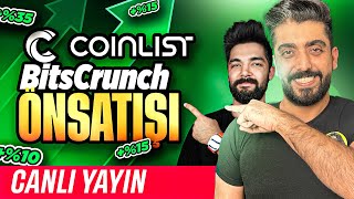 COİNLİST ÖN SATIŞ Bitscrunch Ön Satış ANI [upl. by Elleivap36]