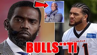 Randy Moss son LIVID CURSES OUT Larry Fitzgerald Sr for LEAKING Moss Liver Cancer diagnosis [upl. by Sulrac944]