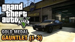 GTA 5  Mission 74  Gauntlet 13 100 Gold Medal Walkthrough [upl. by Ennairac]