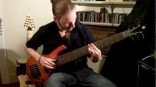 Nile  Ithyphallic Cover 6 String Bass [upl. by Mcnelly]