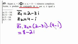 EEAR CFS 2  2024 Sejam z1  2  3i e z2  4 − i números complexos Assim [upl. by Anastatius]