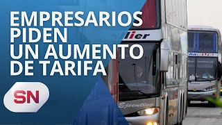 EMPRESARIOS PIDEN UN AUMENTO DE TARIFA PARA CUBRIR COSTOS [upl. by Ylra]