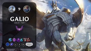 Galio Top vs Yasuo  EUW Master Patch 1324 [upl. by Quinby]