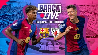 🔴 BARÇA LIVE  FC BARCELONA VS ATHLETIC BILBAO  LA LIGA 2425 ⚽ [upl. by Leik]