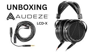 Audeze LCD X Unboxing [upl. by Aicnetroh324]