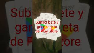 Regalo 10 tarjeta de Play Store para Subscriptores Tarjetas gratis Play Store TarjetasPlayStore 😱🙀 [upl. by Drofhsa]