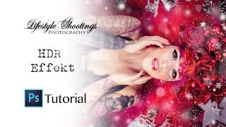 Photoshop Tutorial  HDR Effekt [upl. by Adnilec]