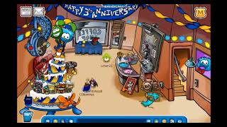 Club penguin anniversary party [upl. by Nonnahsal]