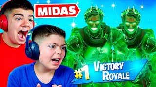 DÚO DE MIDAS ASCENDIDO EN FORTNITE [upl. by Davis]