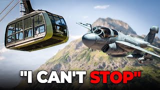 US Marine Pilot Took Jet For JoyRide amp Flew To Cable Cars What Happens Next Will SHOCK You [upl. by Eentruok]