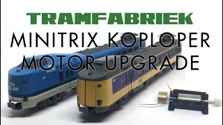 Minitrix Koploper upgraded with a much better motor [upl. by Ociredef]