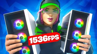 RUBIX testet den BESTEN GAMING PC in FORTNITE 😨 1000 FPS [upl. by Mulry471]