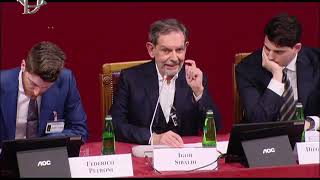 Igor Sibaldi Guerre e Pace  Intervento Pomeriggi Popolari a Montecitorio [upl. by Ataymik159]