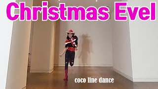 Christmas Evel High Beginner by coco line dance heeyonkim kira [upl. by Nevaed23]