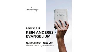 Kein anderes Evangelium  Galater 1110  André Epp  EG Marienheide  101124 [upl. by Augustin]