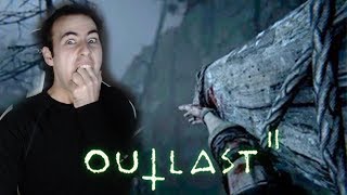 Crucified Crucifixion Scene Reaction  Outlast 2 BLIND Lets Play  Part 5 Playthrough Gameplay [upl. by Middlesworth670]