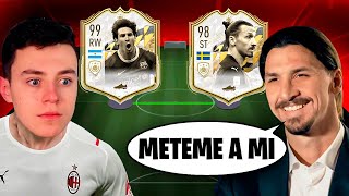 Hago el DREAM TEAM de Zlatan en FIFA 22 [upl. by Eixam]