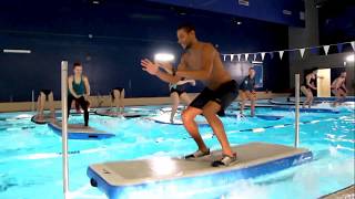 Cours dentraînement sur planches flottantes au Centre sportif de lUQAM [upl. by Alurta583]