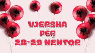 🇦🇱 Vjersha per 28  29 Nentorin 🇦🇱  Vjersha per femije [upl. by Darrow]