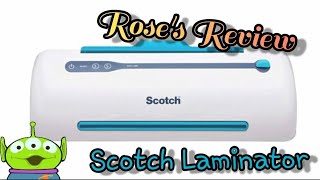 Unboxing and Tutorial  Scotch Pro Thermal Laminator  Roses Review [upl. by Magan]