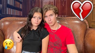 We Broke Up our relationship crush is over Sophie Fergi emotional reaction Sawyer Sharbino [upl. by Aicen]