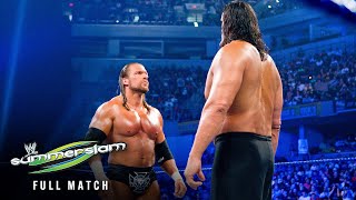 FULL MATCH Triple H vs The Great Khali — WWE Title Match SummerSlam 2008 [upl. by Nefen]