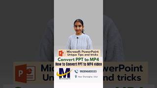 How to ppt to video format ppt to mp4 converting ppt to video PPT to Video short msexcelwire [upl. by Nalon92]