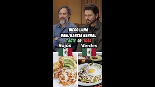 Gael Garcia Bernal y Diego Luna Taste or Toss shorts [upl. by Naerda]