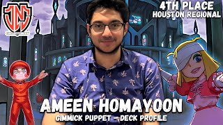 Houston Regional 4th Place Gimmick Puppet Deck Profile Ft Ameen Homayoon [upl. by Werna]