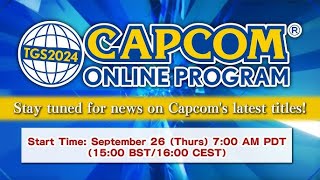 TGS2024 CAPCOM ONLINE PROGRAM حدث كابكوم [upl. by Berkin]