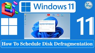 ✅ How To Schedule Disk Defragmentation On Windows 11 [upl. by Loyce678]