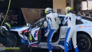 PADDOCK LIFE  Valentino Rossi Gulf 12h yas marina abu dhabi [upl. by Vtarj]