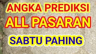 PREDIKSI ANGKA MAIN ALL PASARAN BERDASARKAN HITUNGAN HARI [upl. by Carissa282]