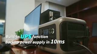 ALLPOWERS R600 Solar Generator with Solar Panel included 600W 299Wh LiFePO4 Portable Power Station [upl. by Corabelle]