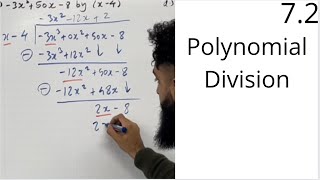 Edexcel AS Level Maths 72 Dividing Polynomials [upl. by Porte]