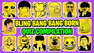 Guess The Meme  Bling Bang Bang Bang Born In Different Version COMPILATION 369 [upl. by Sunev334]