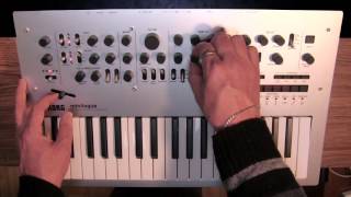 Korg Minilogue Slider Part 6 of 8 [upl. by Peggie]