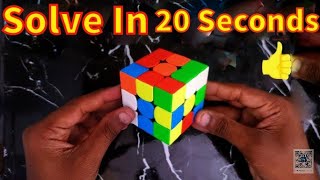 Cuber Jass is live Cube solve in 10 seconds [upl. by Humphrey]