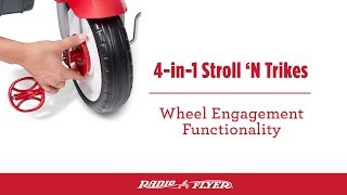 4 in 1 Trikes Wheel Engagement Functionality [upl. by Nede]