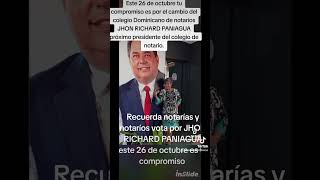 Notarias y notaríos este 26 de octubre Dr Jhon Richard Paniagua un notario para todos [upl. by Keene164]