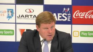 Persconferentie na KAA Gent  SintTruidense VV 24092016 [upl. by Janik]