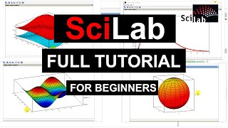 SciLab Tutorial For Beginners FULL Everything you Need to know to Virtually Plot anything [upl. by Hcirdeirf]