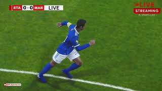 Strasbourg vs Marseille  FRANCE Ligue 1 LIVE 2024  eFOOTBALL PES21 Gameplay PLSL 633 [upl. by Ellicott]