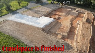 Finished Digging And Grading The Crawlspace [upl. by Ettesel105]